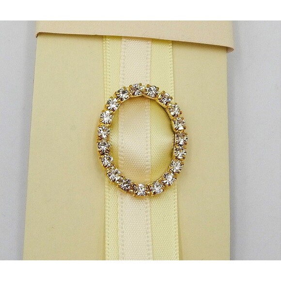 Austrian Crystal Ribbon Bookmark Banded Fish Enameled Rhinestone Two's Company - Picture 4 of 6